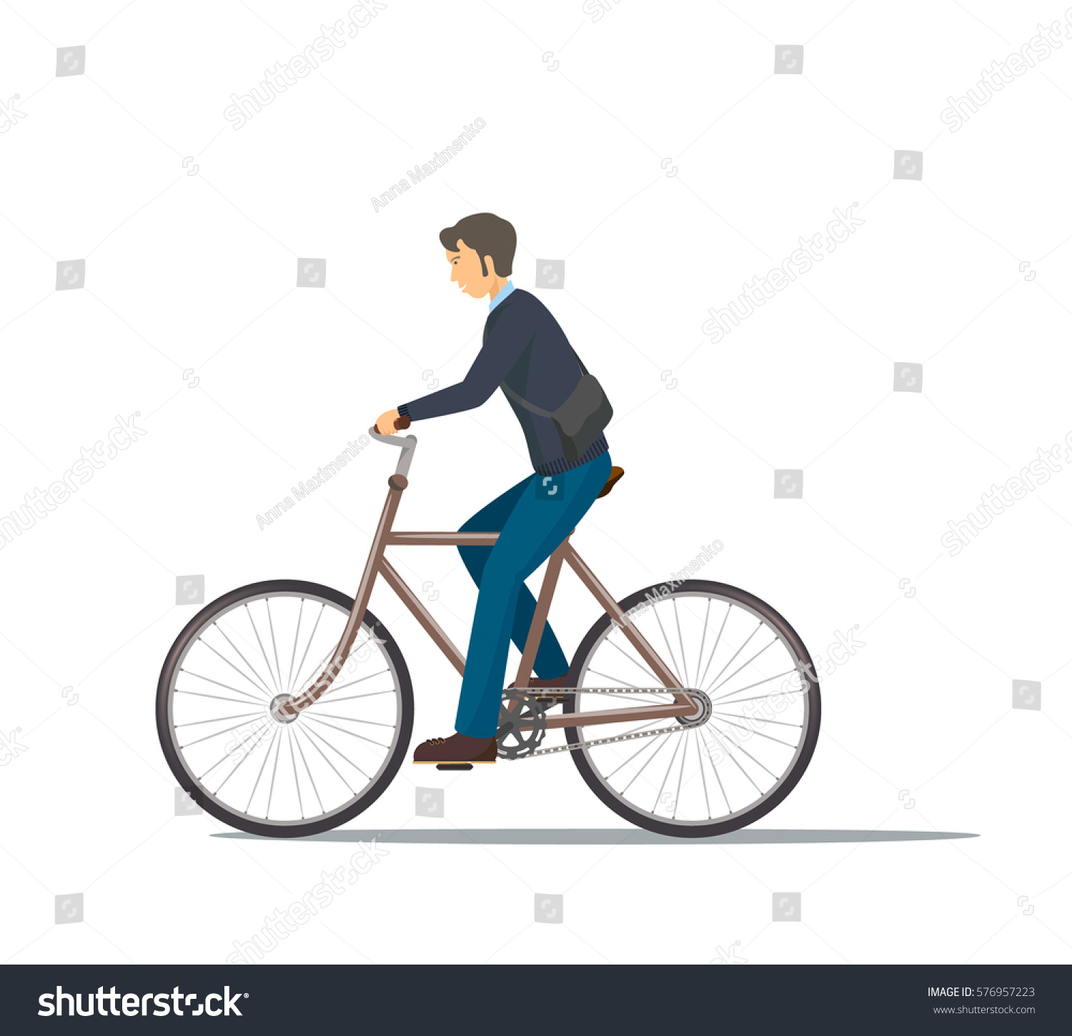 riding a bike everyday