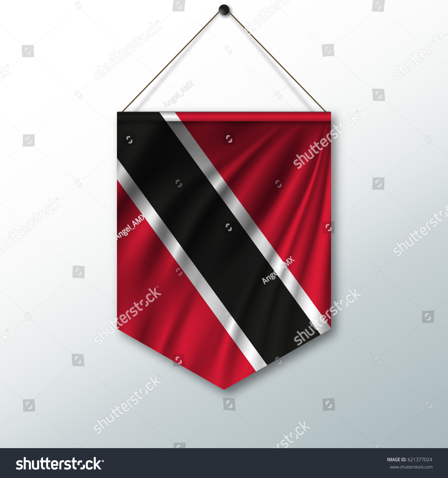 National Flag Trinidad Tobago Symbol State Stock Vector Royalty Free 621377024 Shutterstock 4143