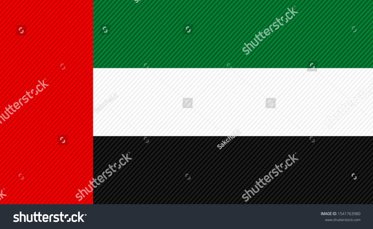 SVG of the national flag of uae svg