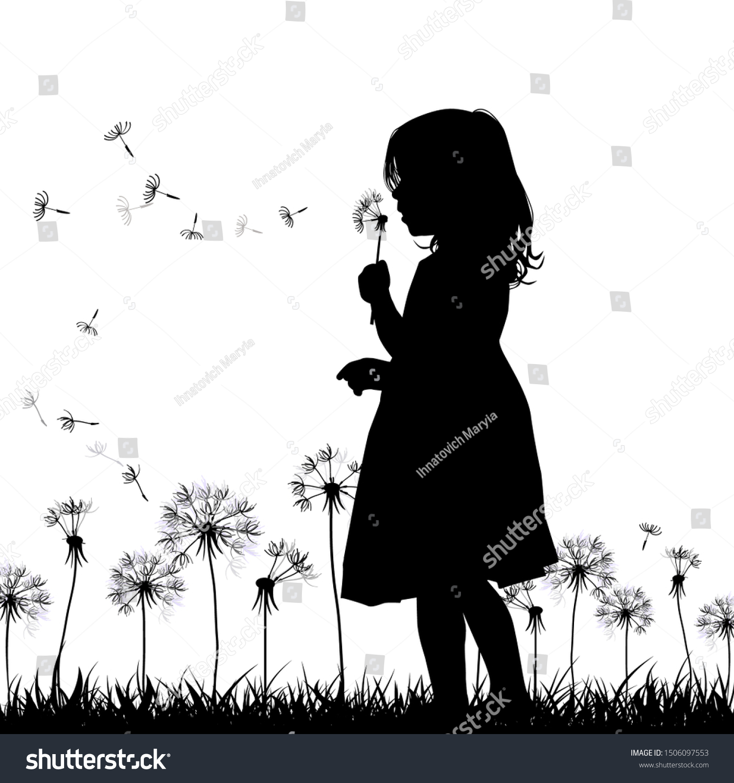 43,937 Girl with dandelion Images, Stock Photos & Vectors | Shutterstock