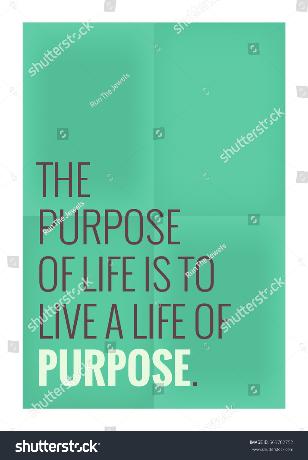 purpose-life-live-life-purpose-motivational-stock-vector-royalty-free