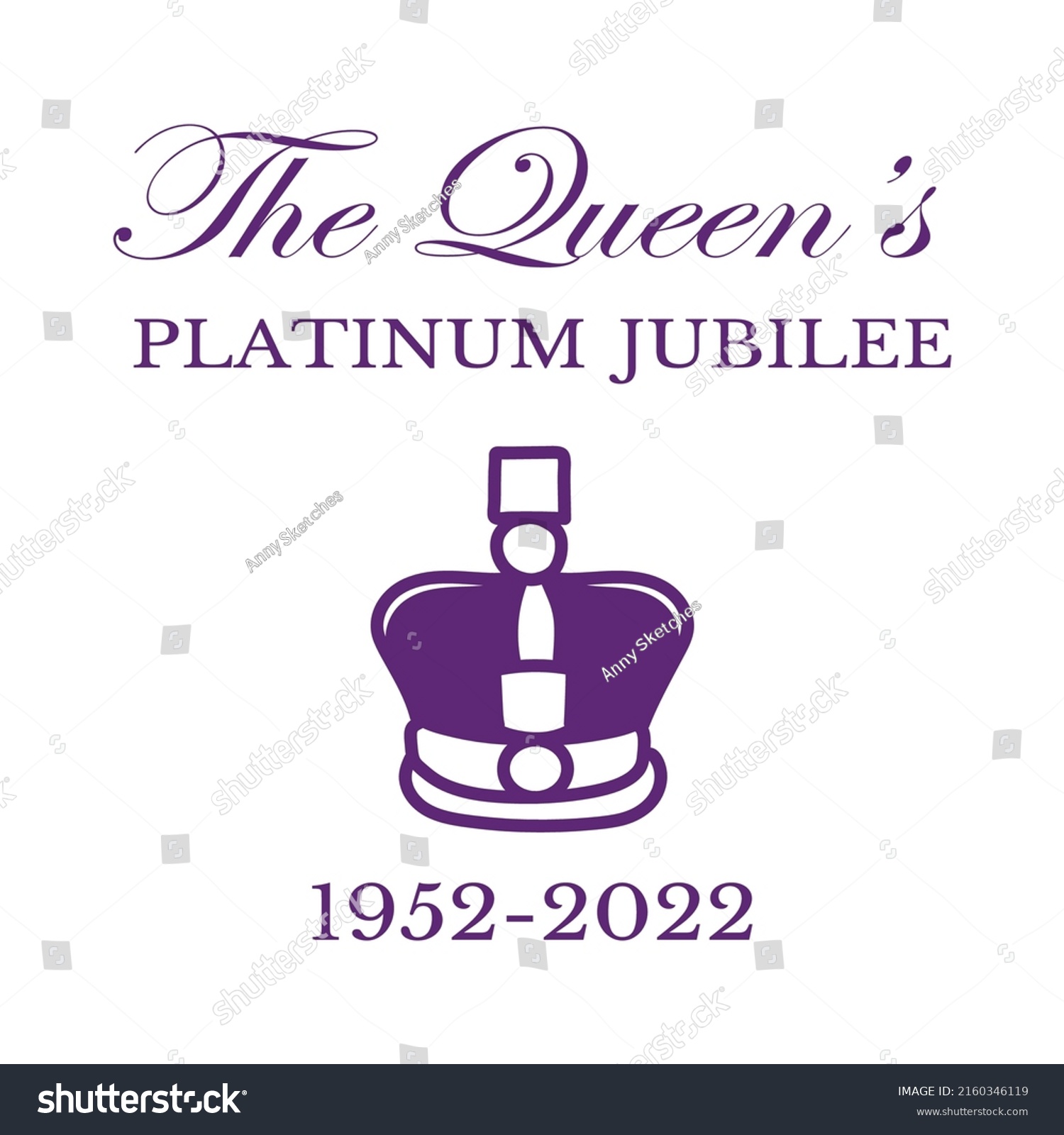 SVG of The Queen's Platinum Jubilee celebration poster background with silhouette of Queen Elizabeth. Vector illustration for Her Majesty The Queen on her 70 years of service from 1952 to 2022 svg