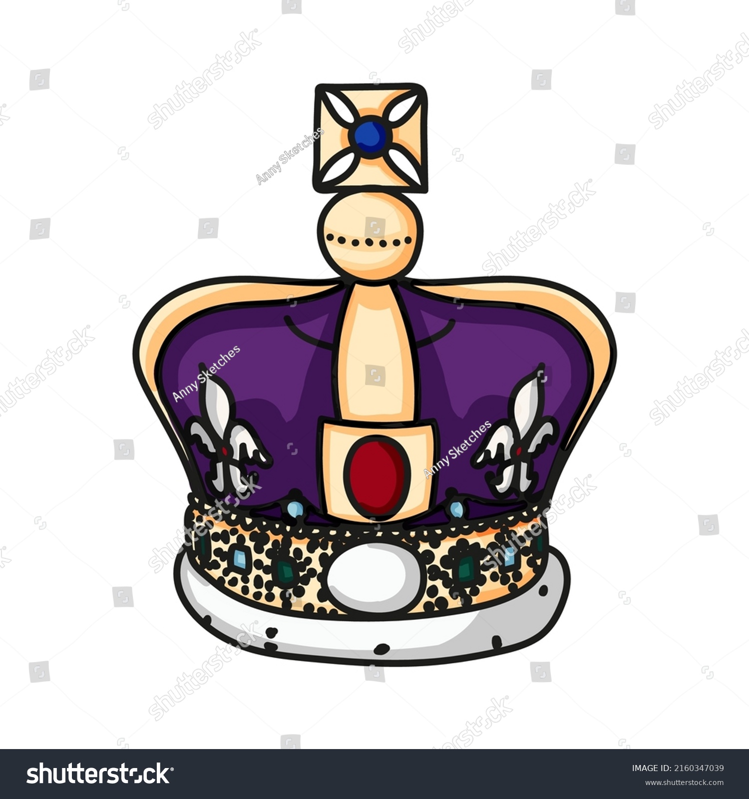 SVG of The Queen's Platinum Jubilee crown celebration poster with silhouette of Queen Elizabeth. Vector illustration for Her Majesty The Queen on her 70 years of service from 1952 to 2022 svg