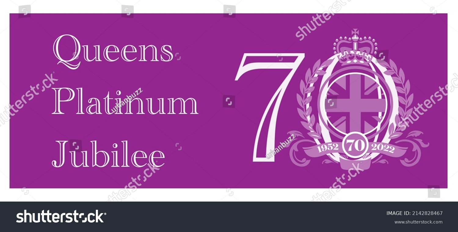 SVG of The Queens Platinum Jubilee 2022 - In 2022, Her Majesty The Queen will become the first British Monarch to celebrate a Platinum Jubilee after 70 years of service svg