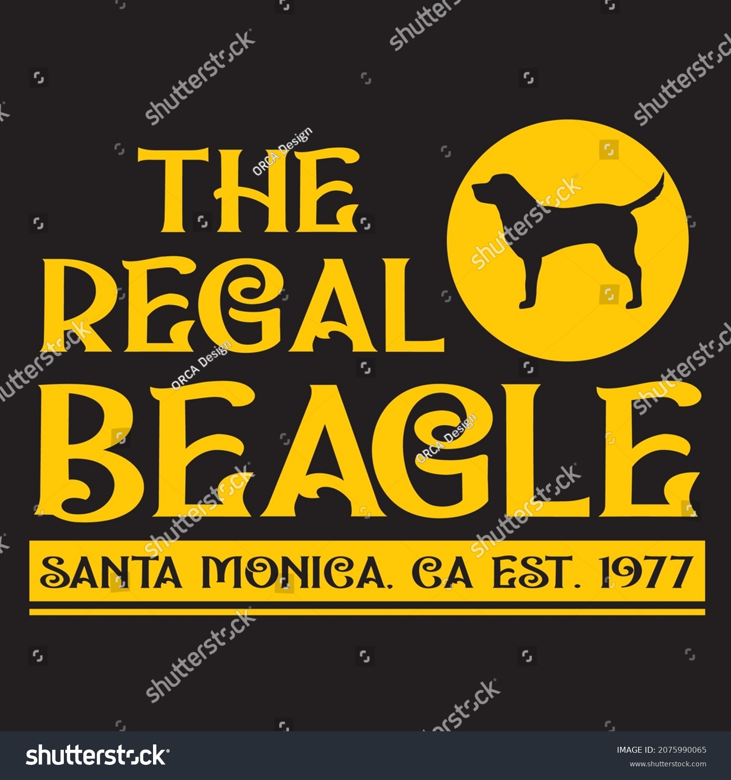 SVG of The Regal Beagle Three's Company , Three's Company Classic 70's TV  svg ,vector design svg