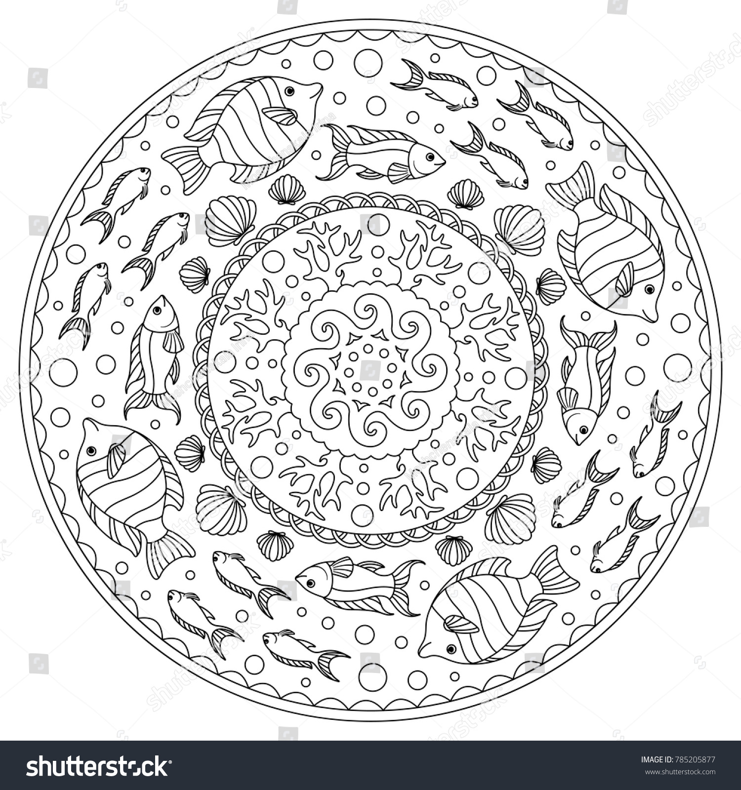 4,486 Shell mandala Images, Stock Photos & Vectors | Shutterstock