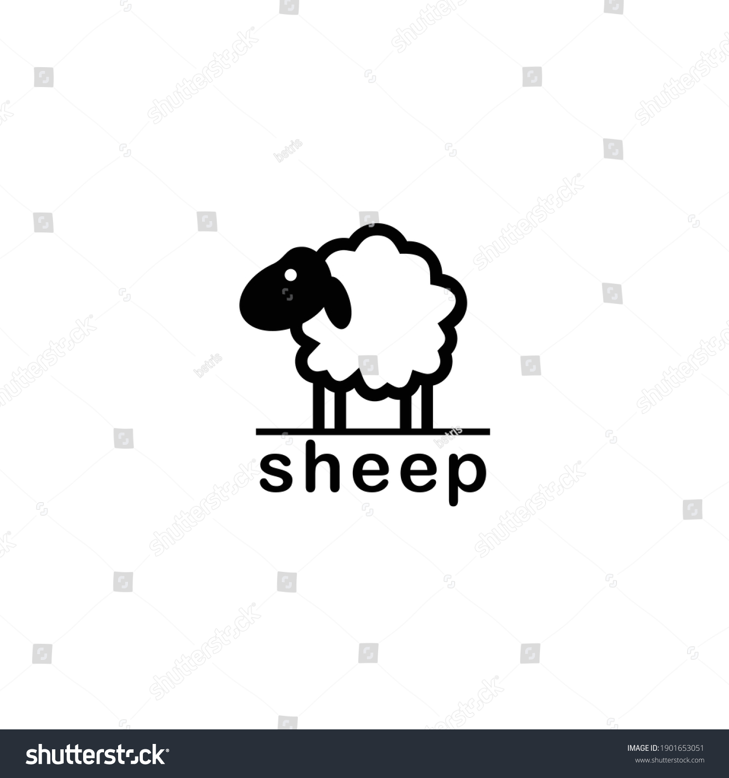 3,728 Sheep Funny Logo Images, Stock Photos & Vectors 