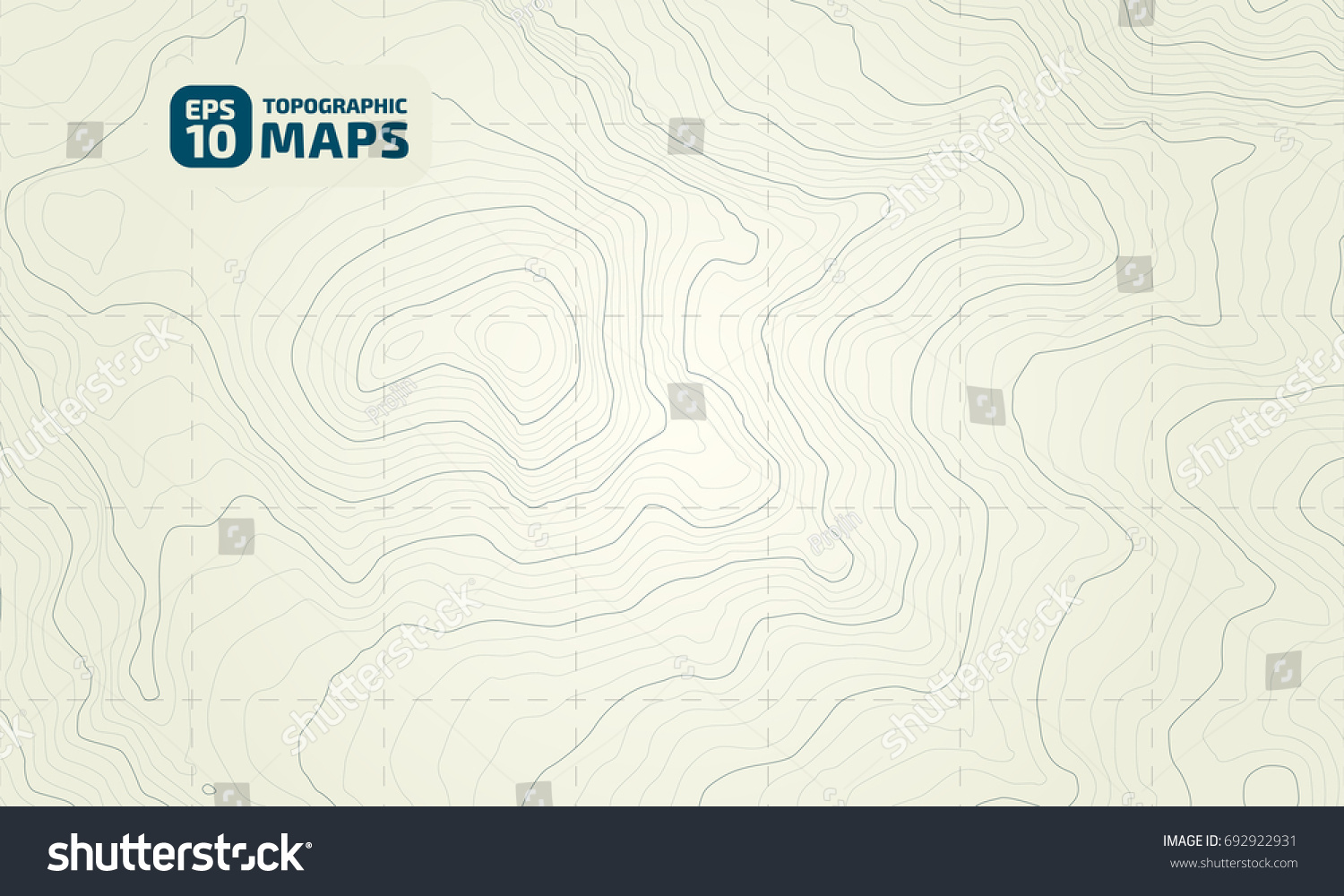 SVG of The stylized height of the topographic contour in lines and contours. The concept of a conditional geography scheme and the terrain path. Vector illustration svg