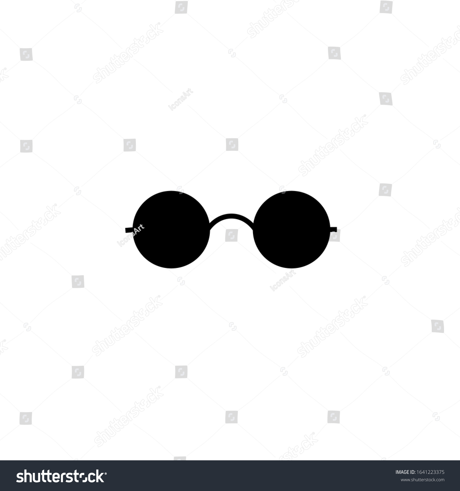 Sunglasses Icon Glasses Symbol Flat Vector Stock Vector (Royalty Free ...