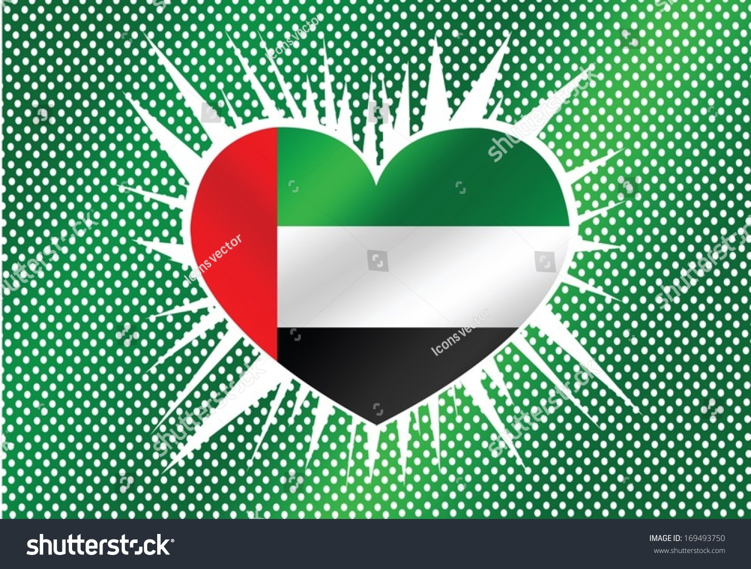 SVG of the United Arab Emirates flag themes  svg