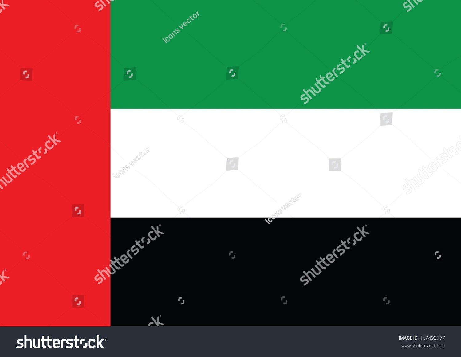 SVG of the United Arab Emirates flag themes svg