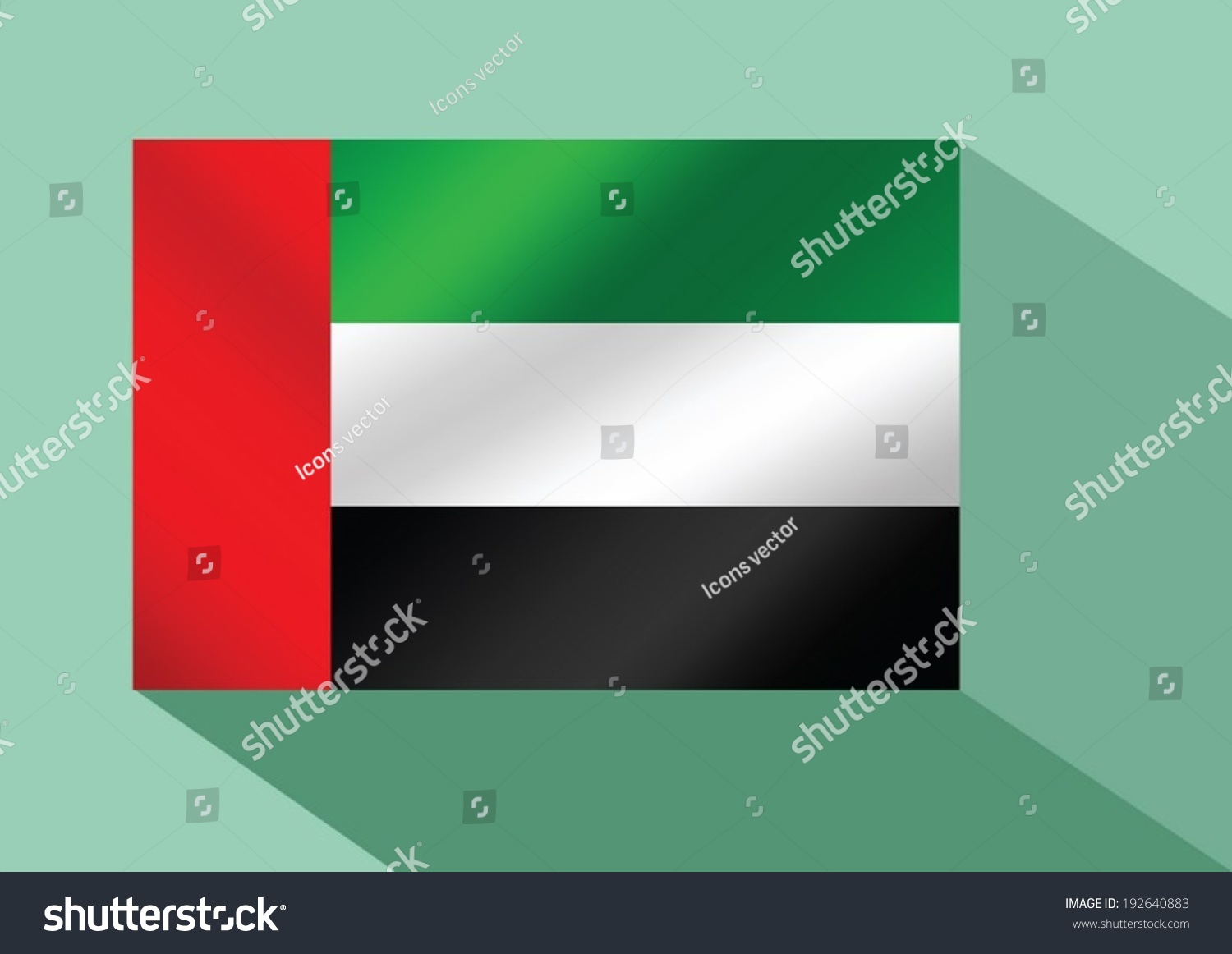 SVG of the United Arab Emirates flag UAE  svg