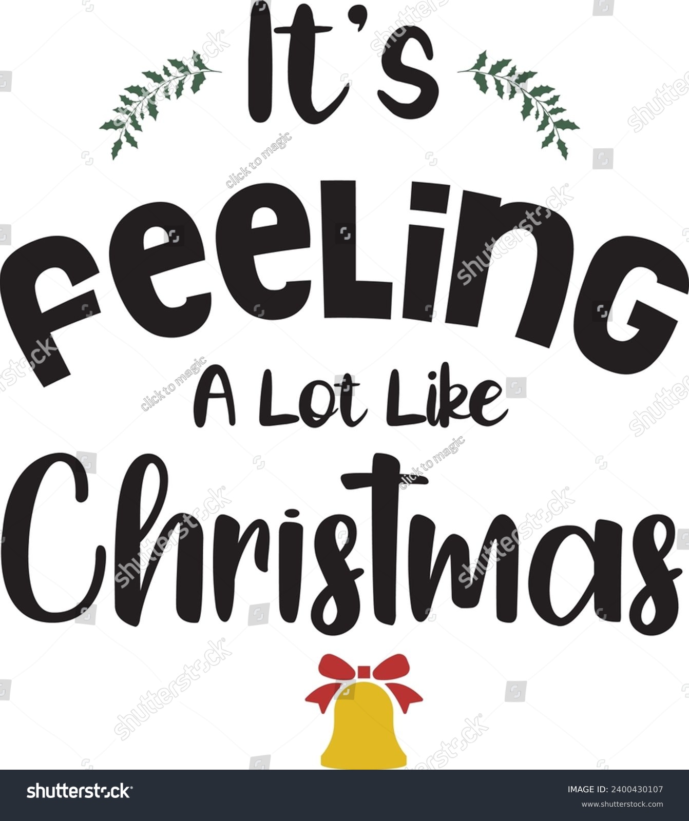 SVG of This is Merry Christmas, T-shirt Design, Files for Cutting, Isolated on white background, Winter Quote, Christmas Saying, Holiday EPS, T-shirt, Santa Claus Hat, New Year EPS, Snowflakes  svg
