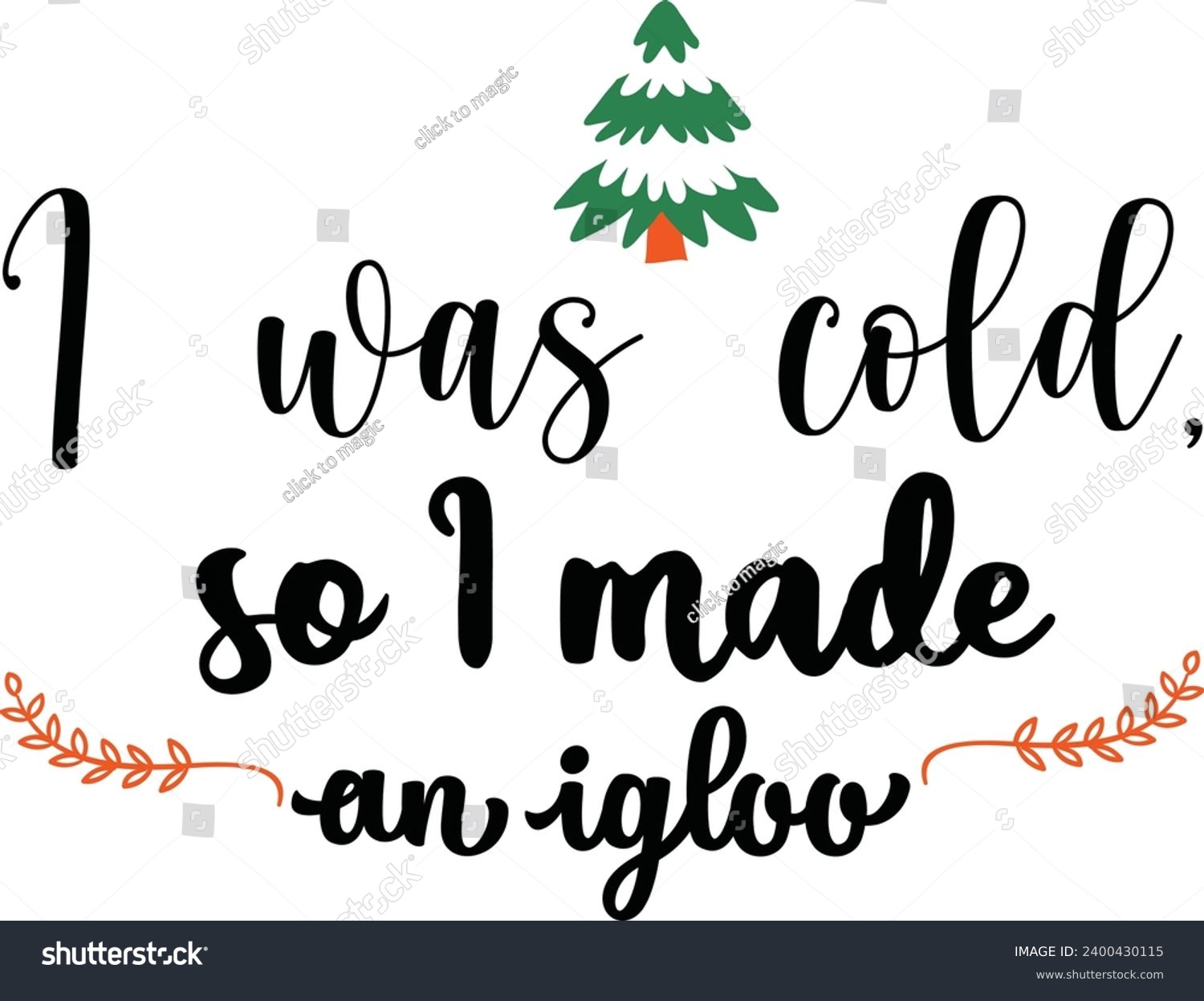SVG of This is Merry Christmas, T-shirt Design, Files for Cutting, Isolated on white background, Winter Quote, Christmas Saying, Holiday EPS, T-shirt, Santa Claus Hat, New Year EPS, Snowflakes  svg