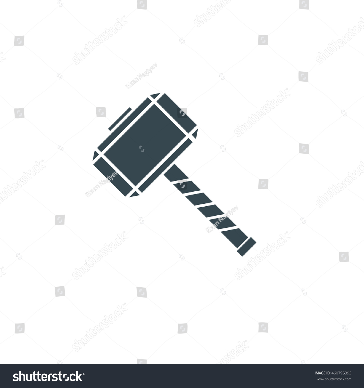 SVG of Thor Hammer icon  svg