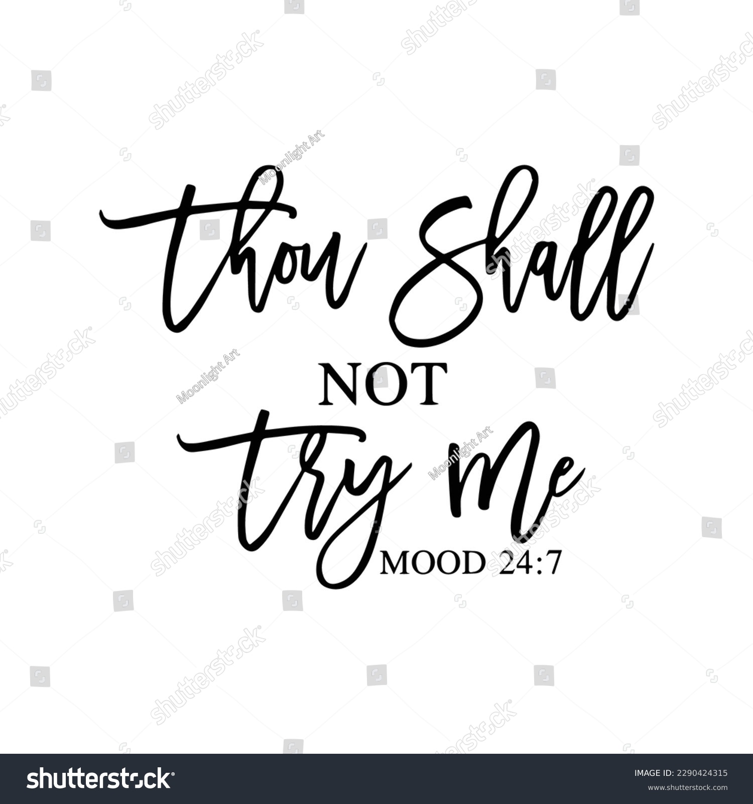 SVG of thou shall not test me SVG, funny sarcastic SVG, funny, gag gift svg, thou shall not svg, funny sayings for shirts, dont test me png svg