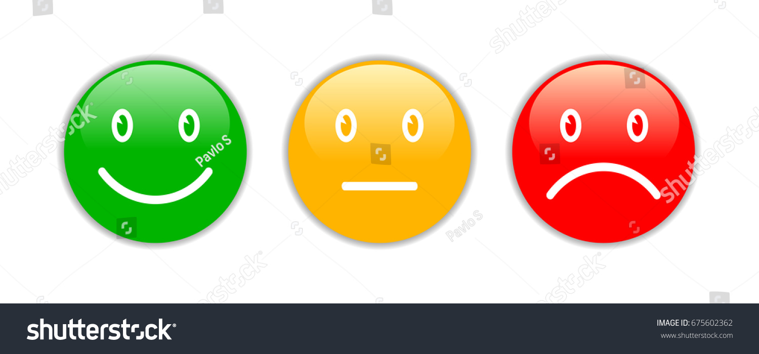 Three 3d Smilies Vector Stock Vector (Royalty Free) 675602362