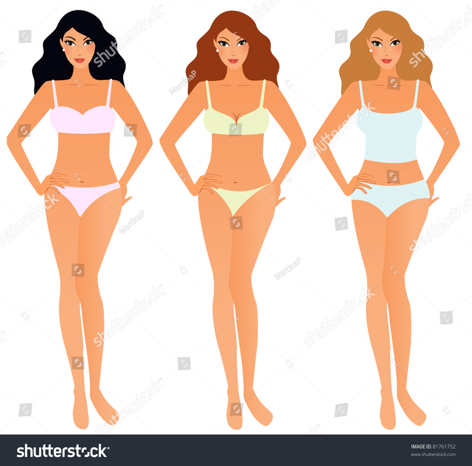 kinds of women underwear