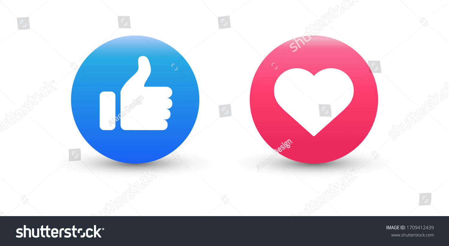 SVG of Thumb up and heart icon on white background. Vector illustration. svg