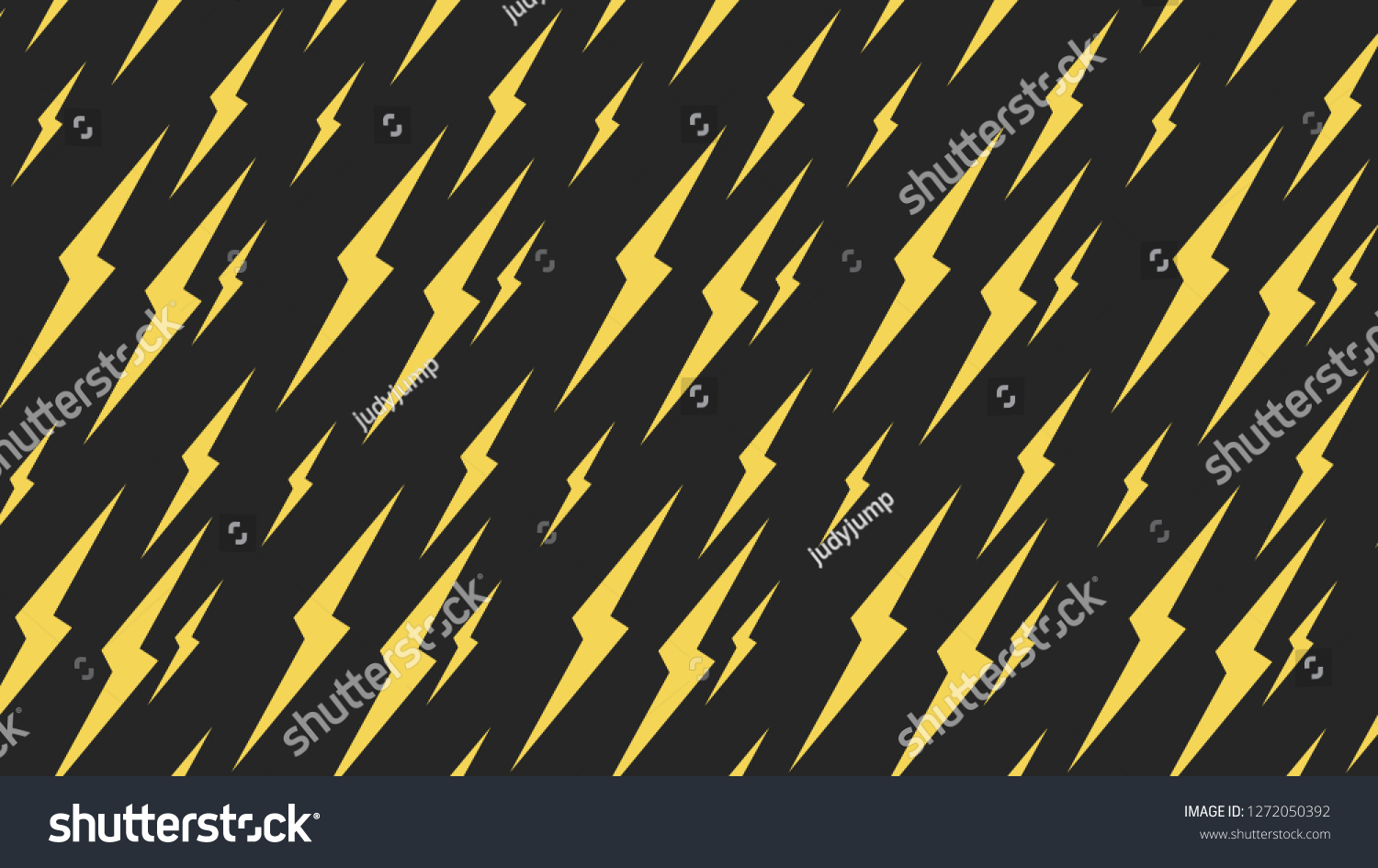 Thunder Symbol Pattern Wallpaper Stock Vector (Royalty Free) 1272050392 ...