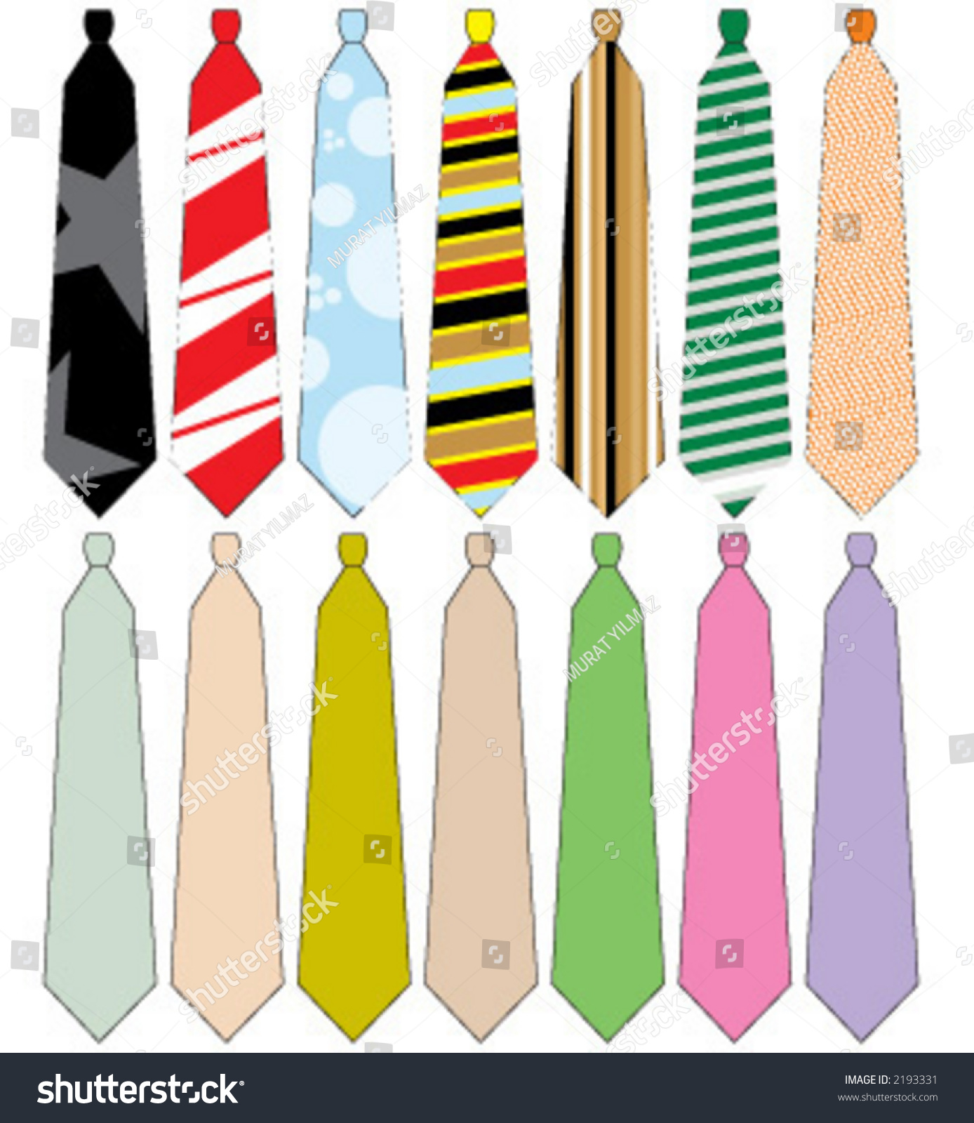 Tie Cravat Necktie Stock Vector 2193331 - Shutterstock