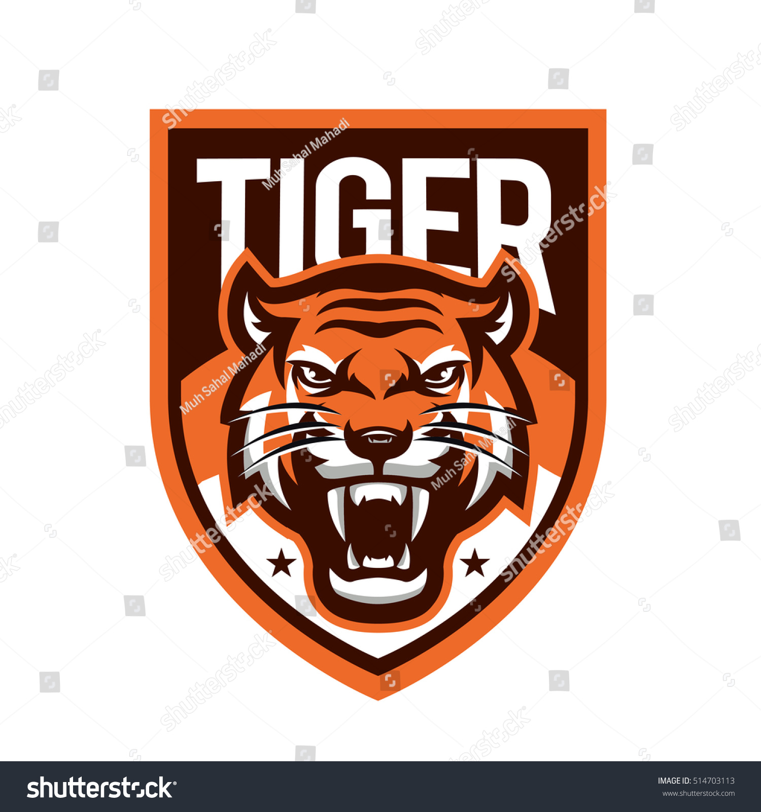 Tiger Vector - 514703113 : Shutterstock