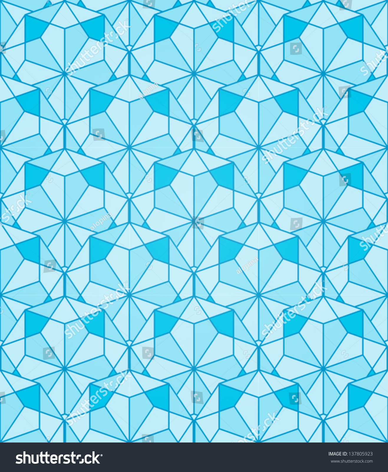 Tile Pattern Stock Vector (Royalty Free) 137805923 | Shutterstock