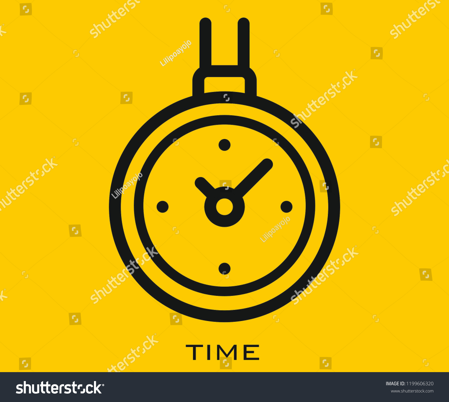 Time Icon Signs Stock Vector (Royalty Free) 1199606320 | Shutterstock