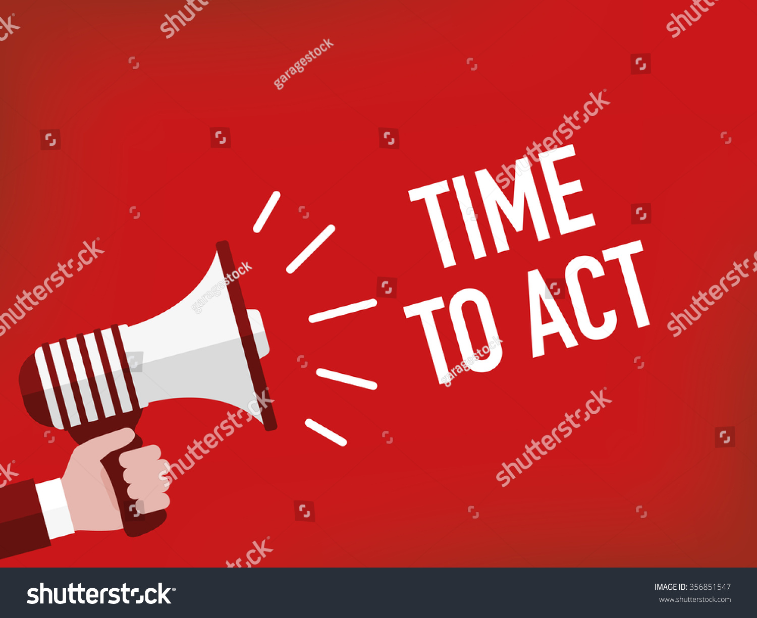 Time Act Stock Vector Royalty Free 356851547 Shutterstock 