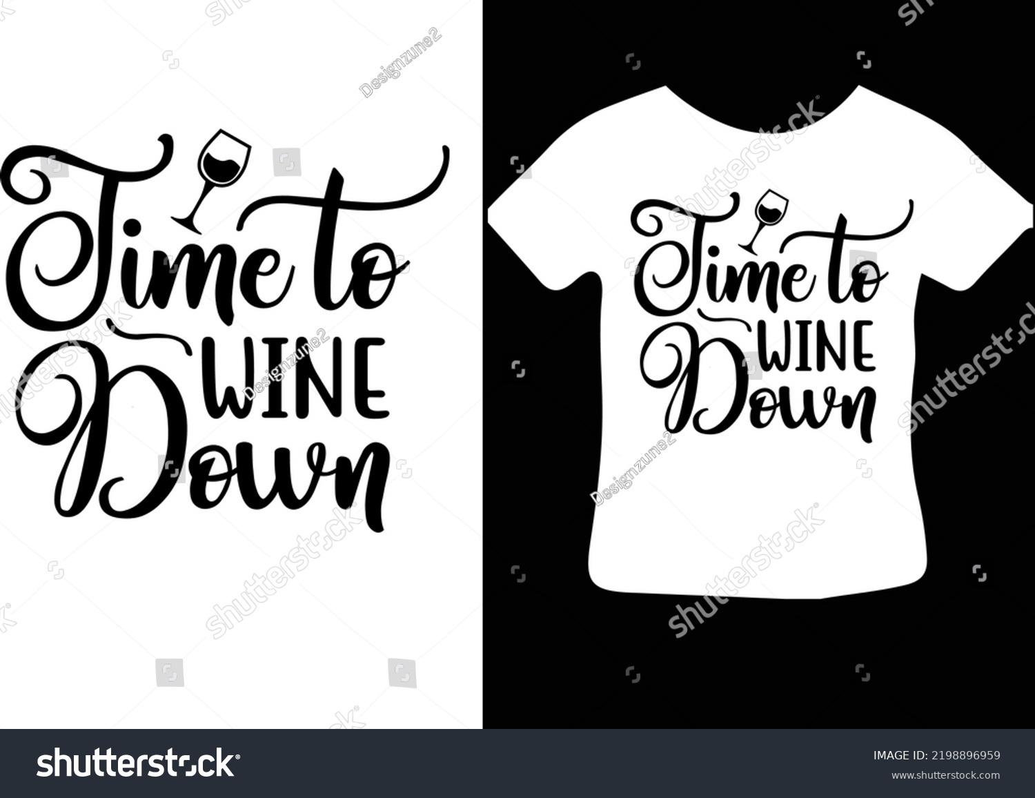 SVG of Time to Wine Down svg design svg