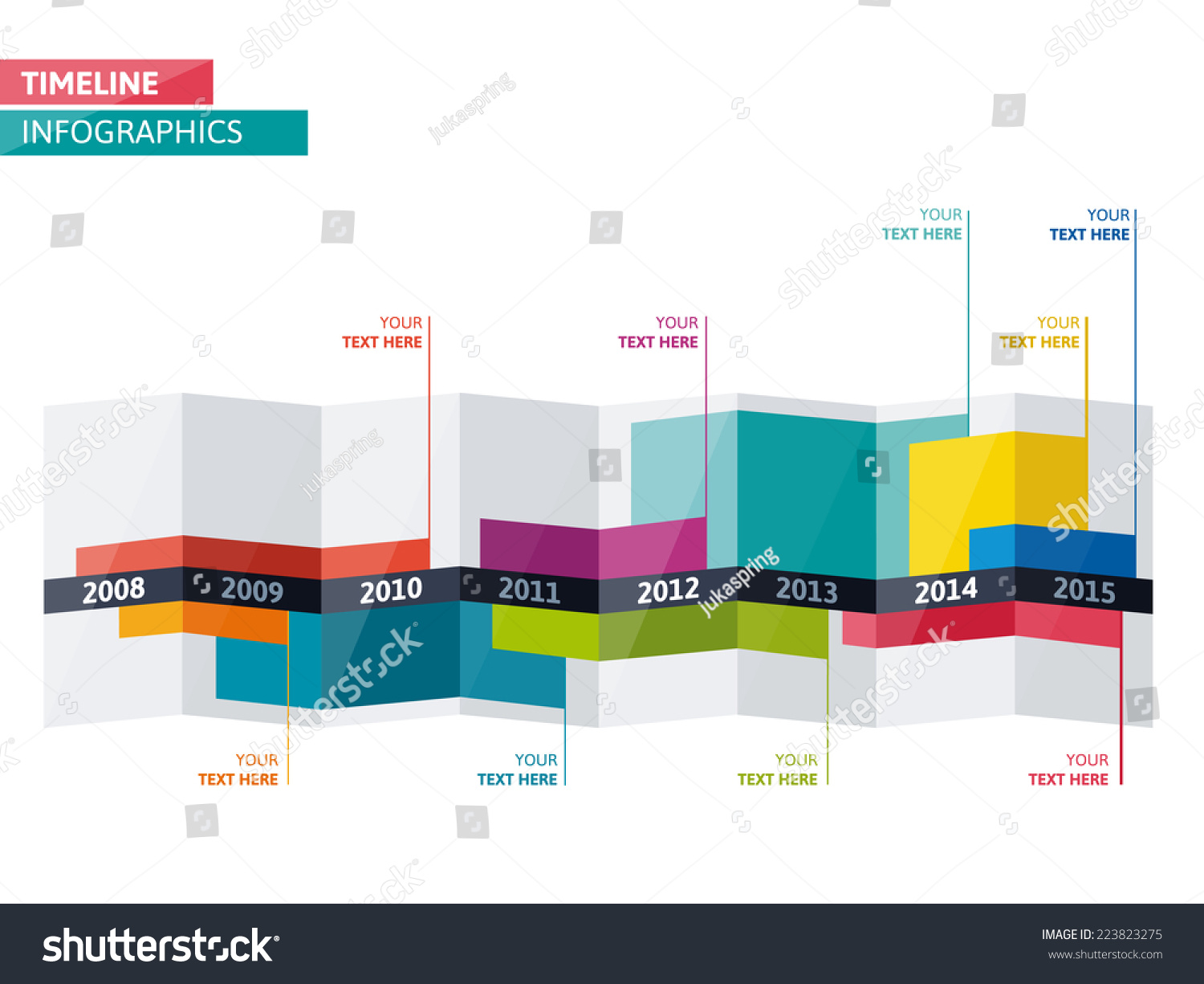timeline infographic vector cv resume business stock