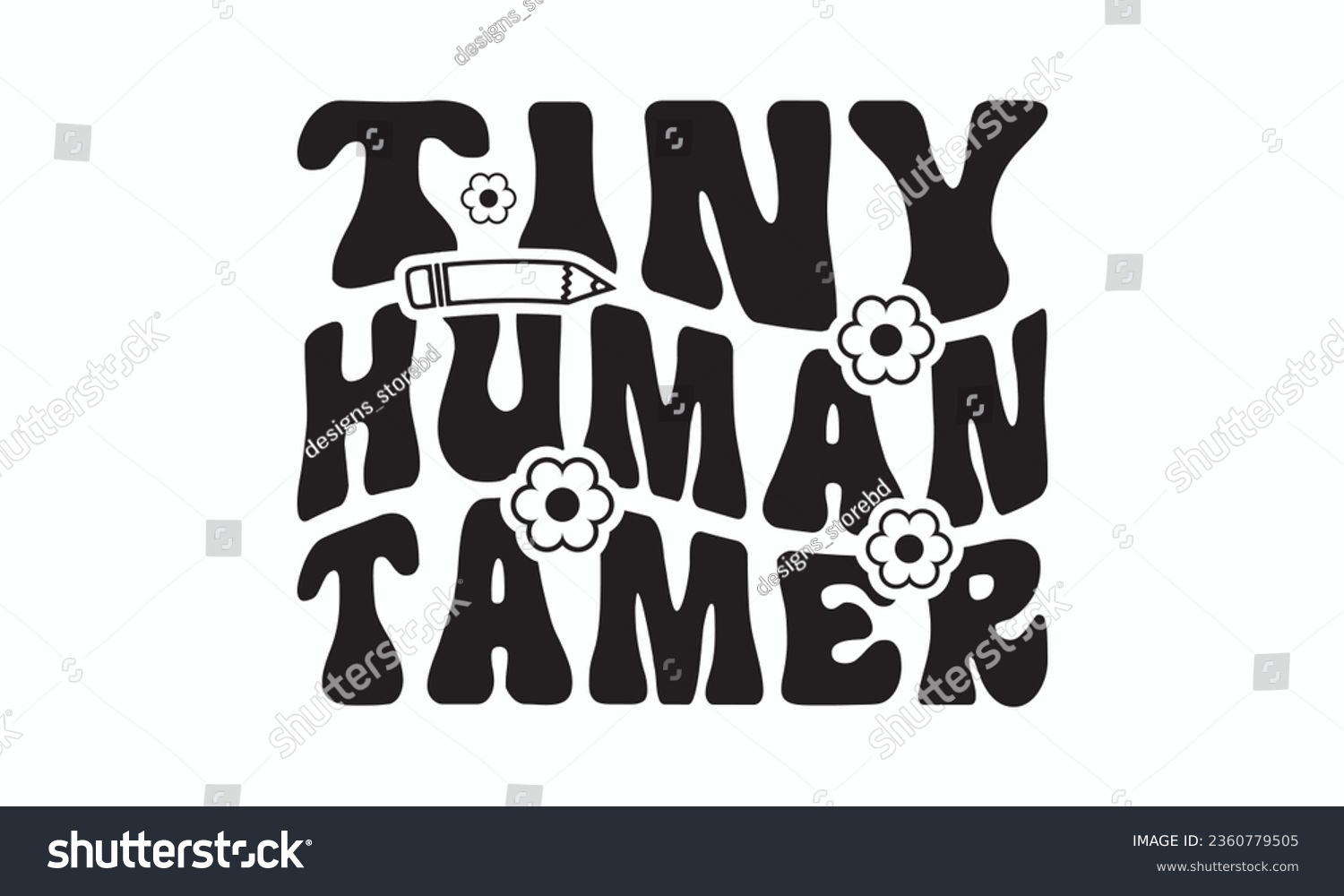 SVG of Tiny human tamer svg, Teacher SVG, Teacher T-shirt, Teacher Quotes T-shirt bundle, Back To School svg, Hello School Shirt, School Shirt for Kids, Silhouette, Cricut Cut Files svg