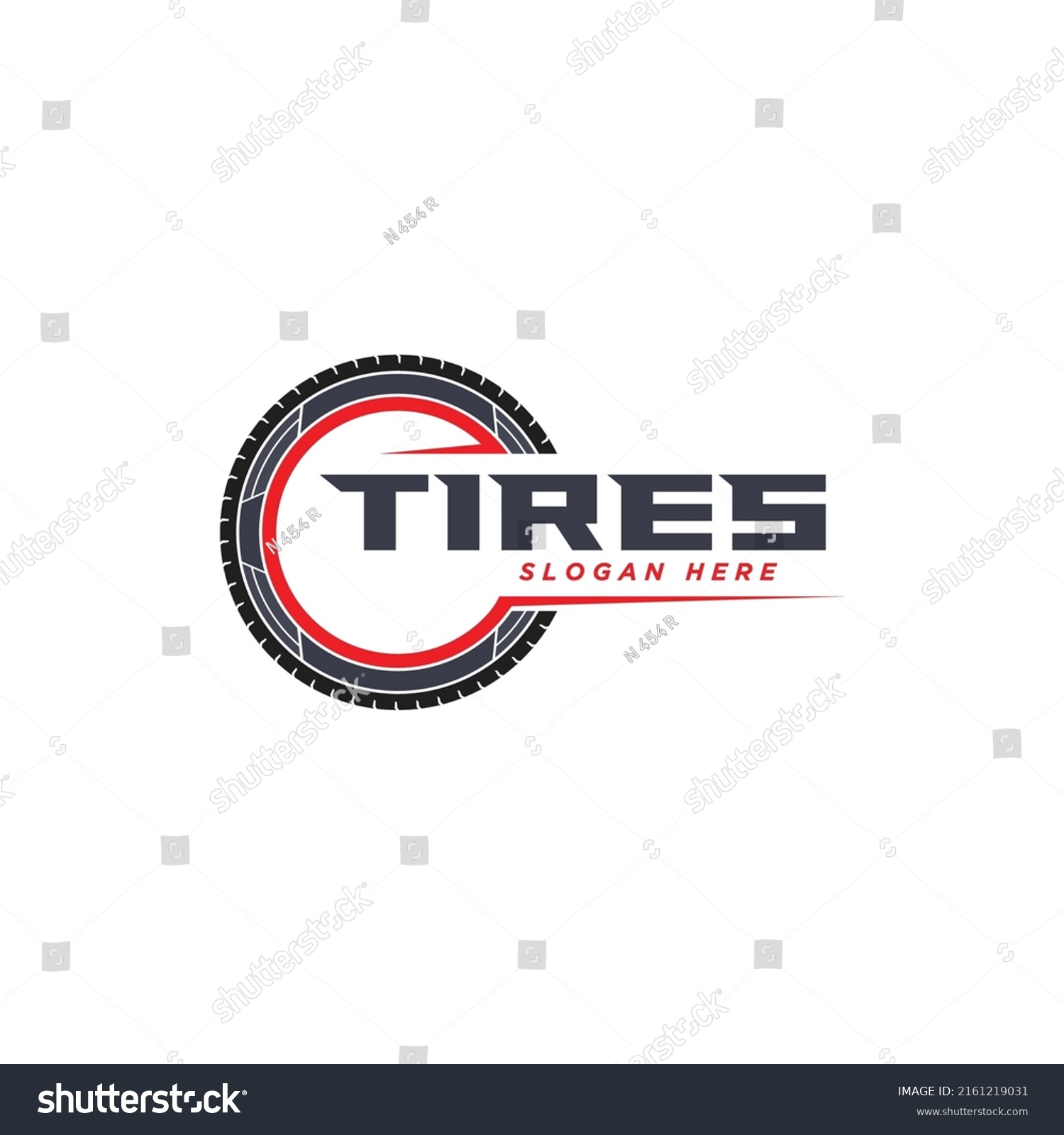 Tire Logo Images Template Vector Illustration Stock Vector (Royalty ...