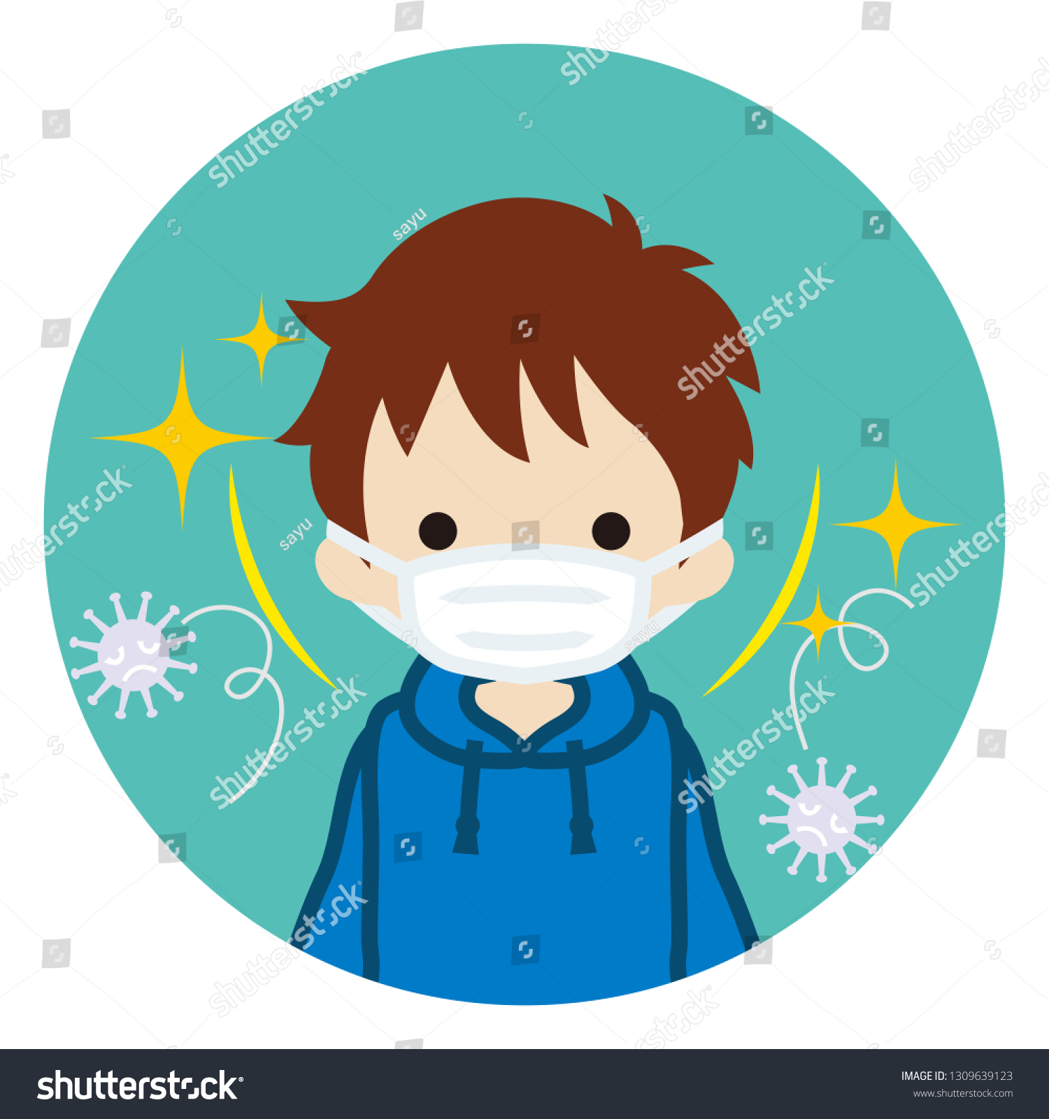 mask flu virus mask flu virus