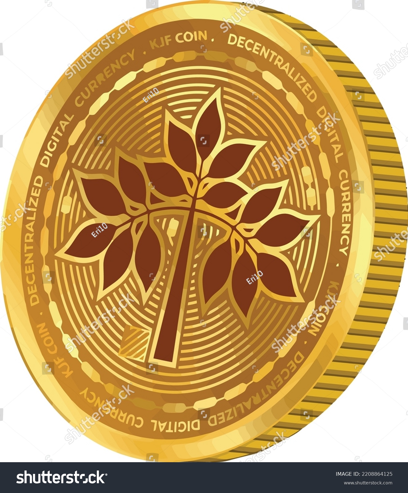 SVG of token konjac cryptocurrency with binance smart chain svg