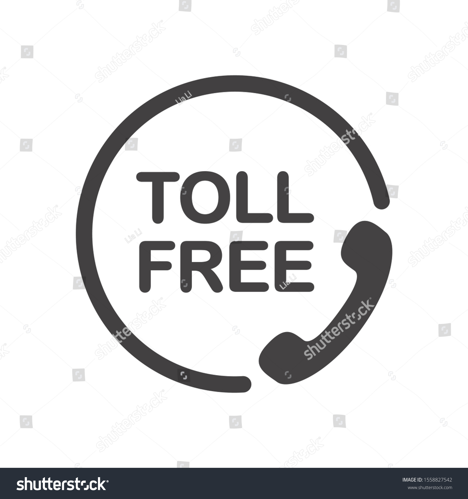 502 Toll free icons Images Stock Photos Vectors Shutterstock