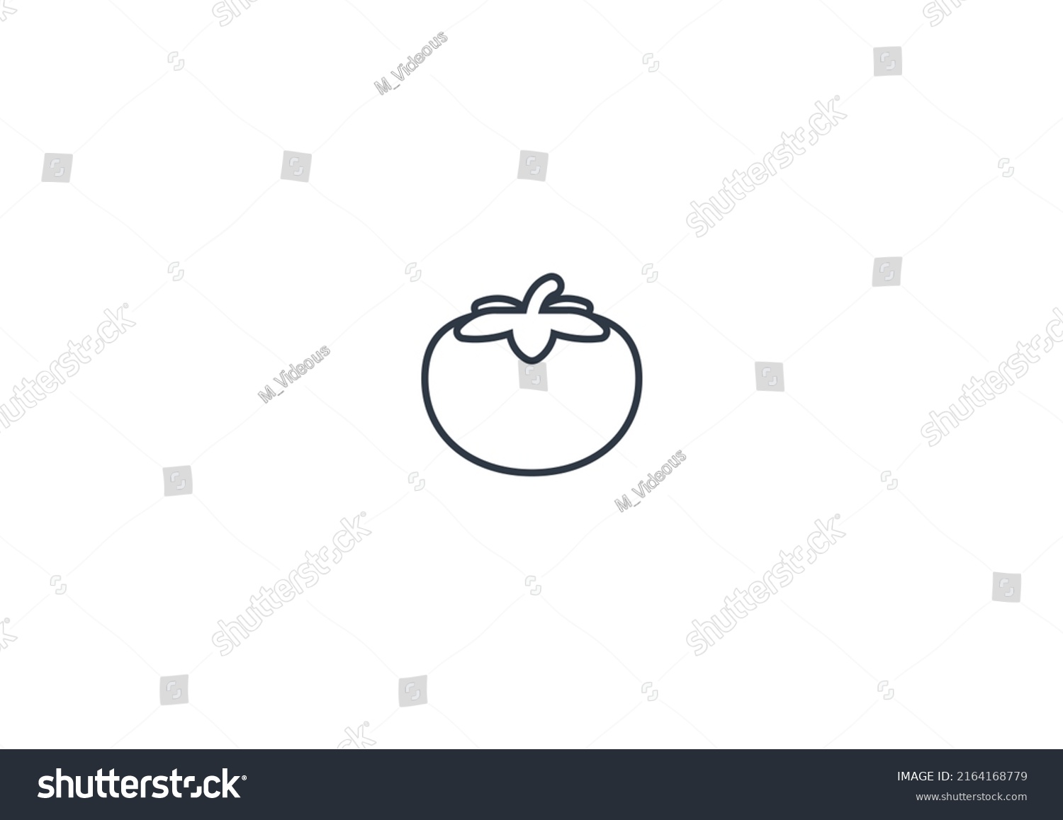 Tomato Vector Flat Emoticon Isolated Tomato Stock Vector (Royalty Free ...