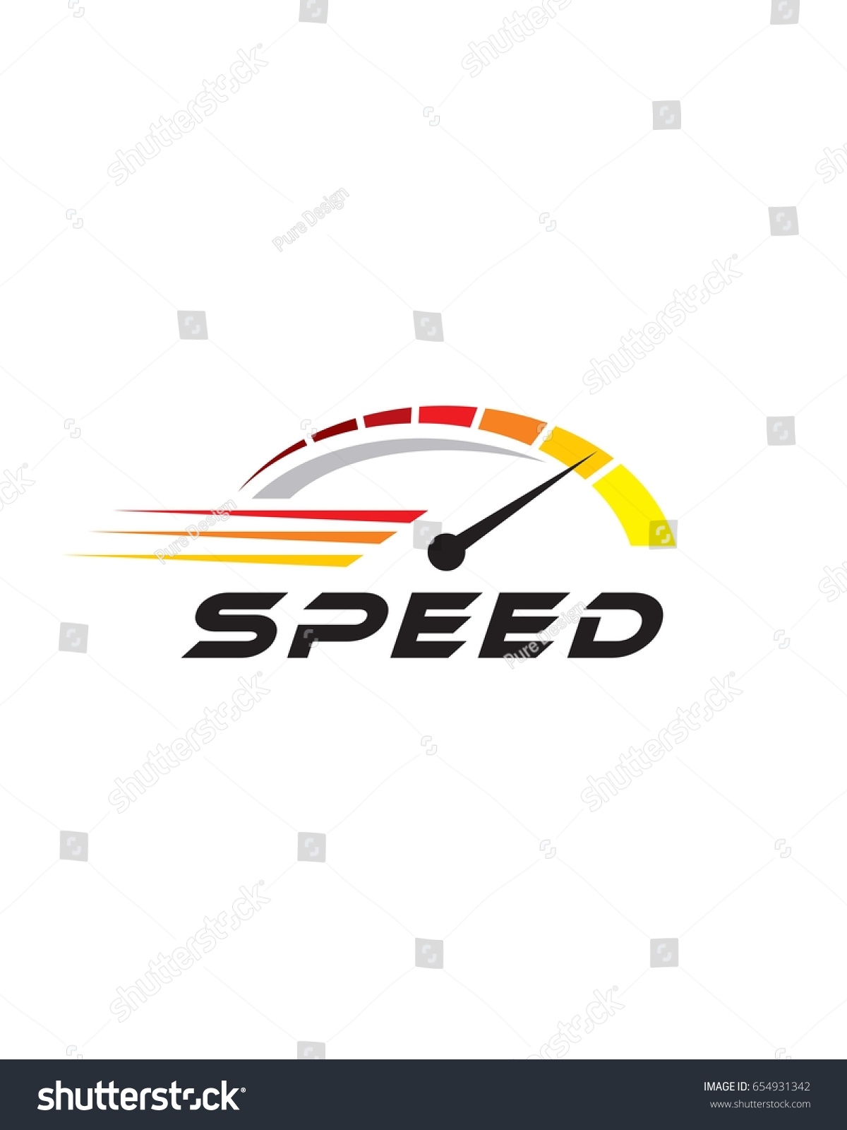 Top Speed Logo Template Stock Vector 654931342 - Shutterstock