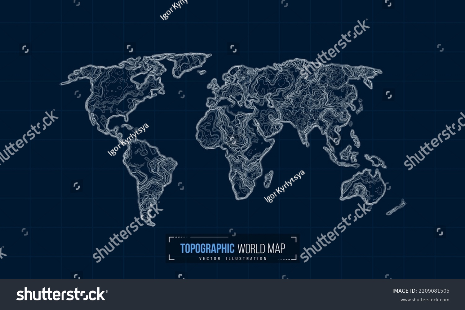 SVG of Topographic map. Geographic contour world map. Vector illustration. svg