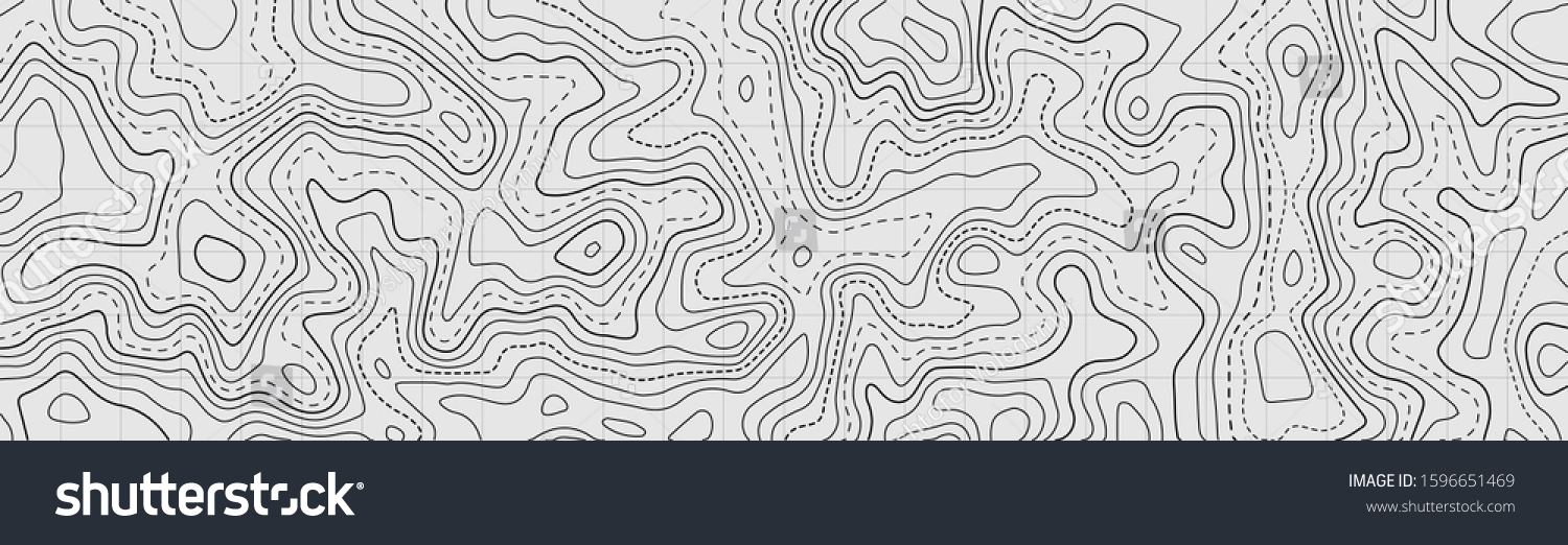 SVG of Topographic map lines background. Abstract vector illustration. svg
