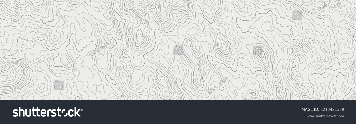 SVG of Topographic map patterns, topography line map. Outdoor vector background, editable stroke svg