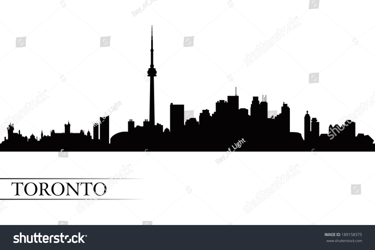 1,300 Toronto skyline Stock Vectors, Images & Vector Art | Shutterstock