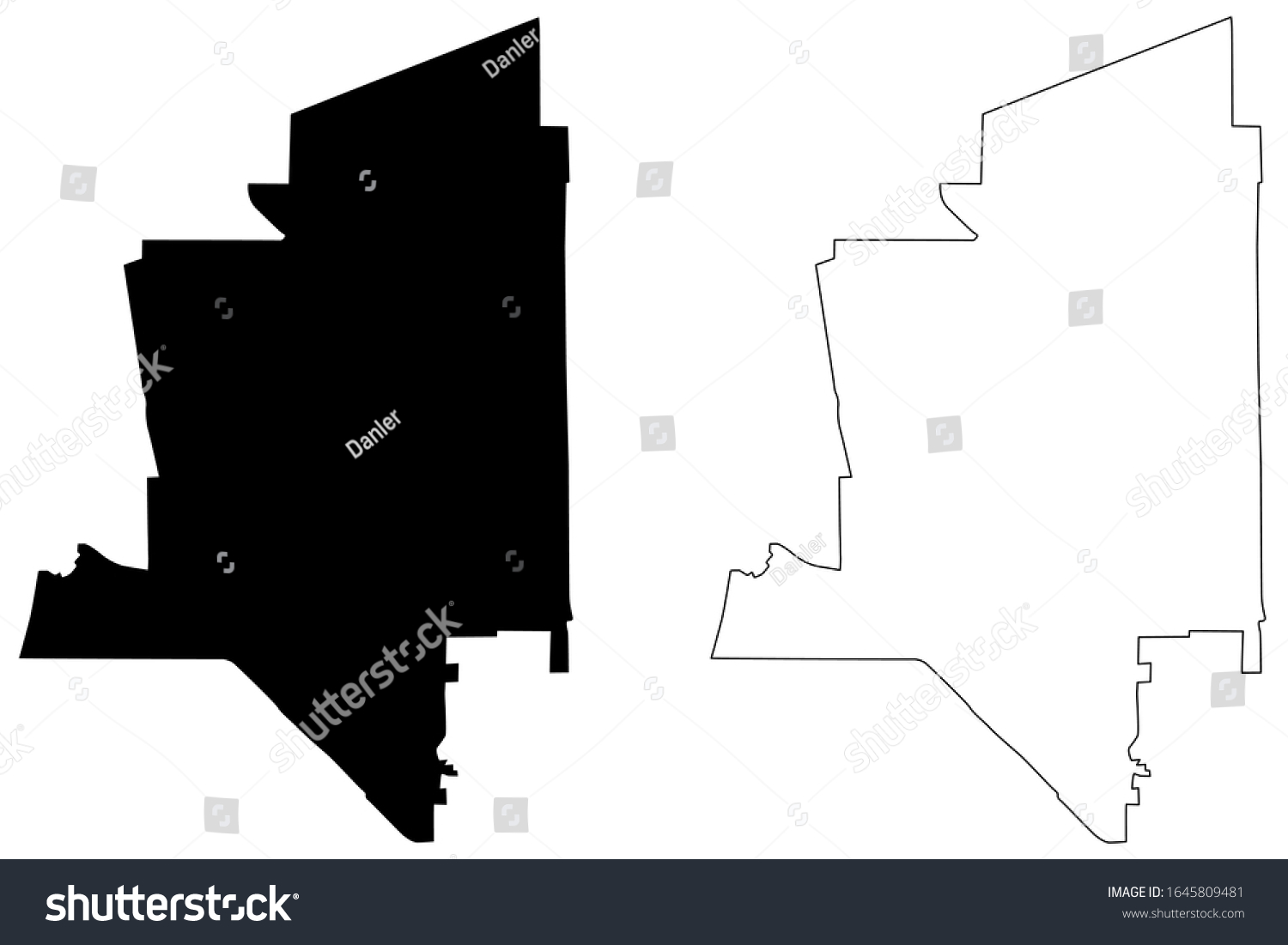 City Of Torrance Map Torrance Map Images, Stock Photos & Vectors | Shutterstock