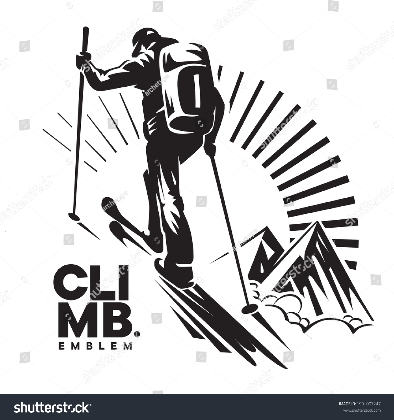 ski-touring-images-photos-et-images-vectorielles-de-stock-shutterstock