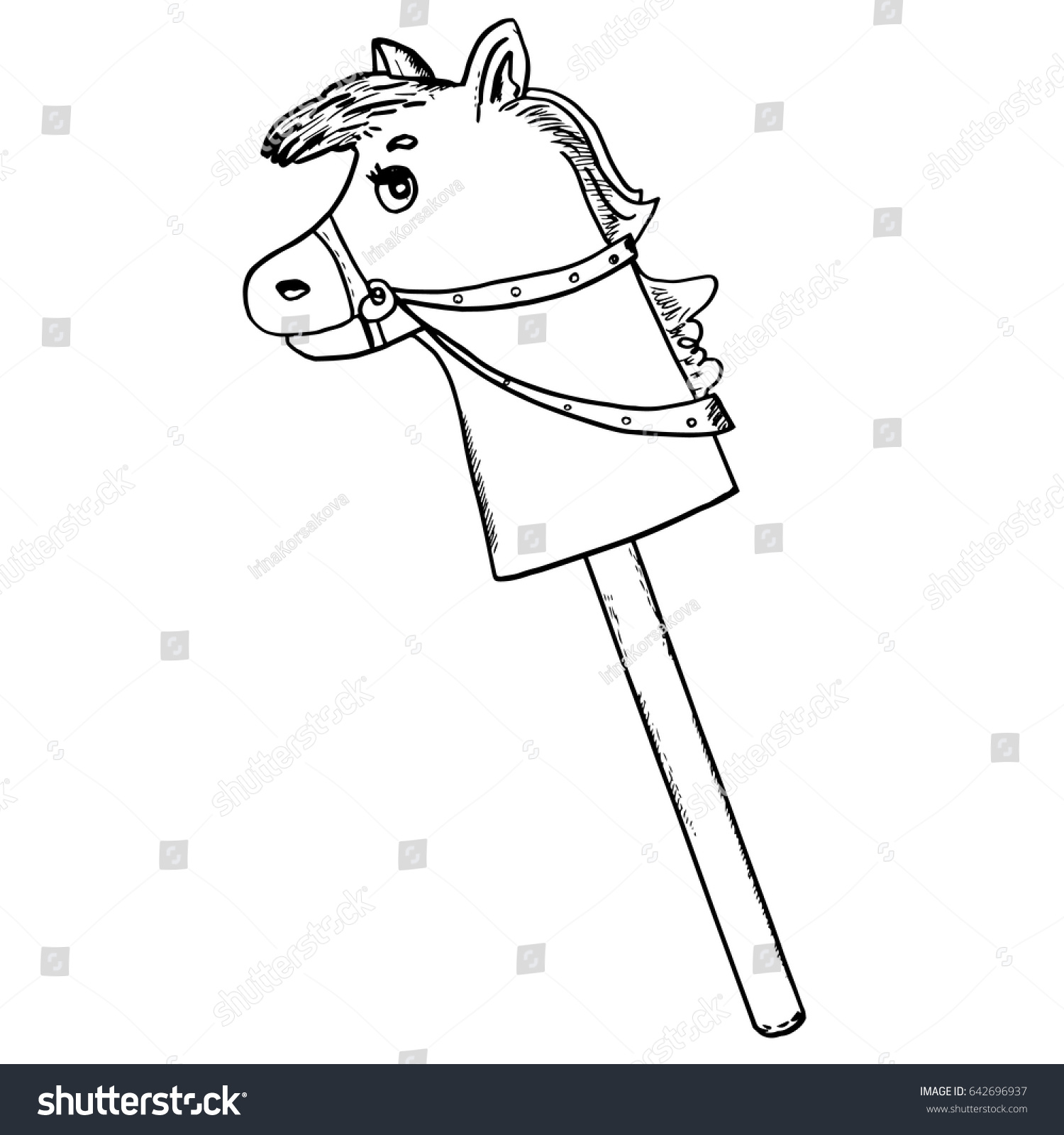 stick pony toy