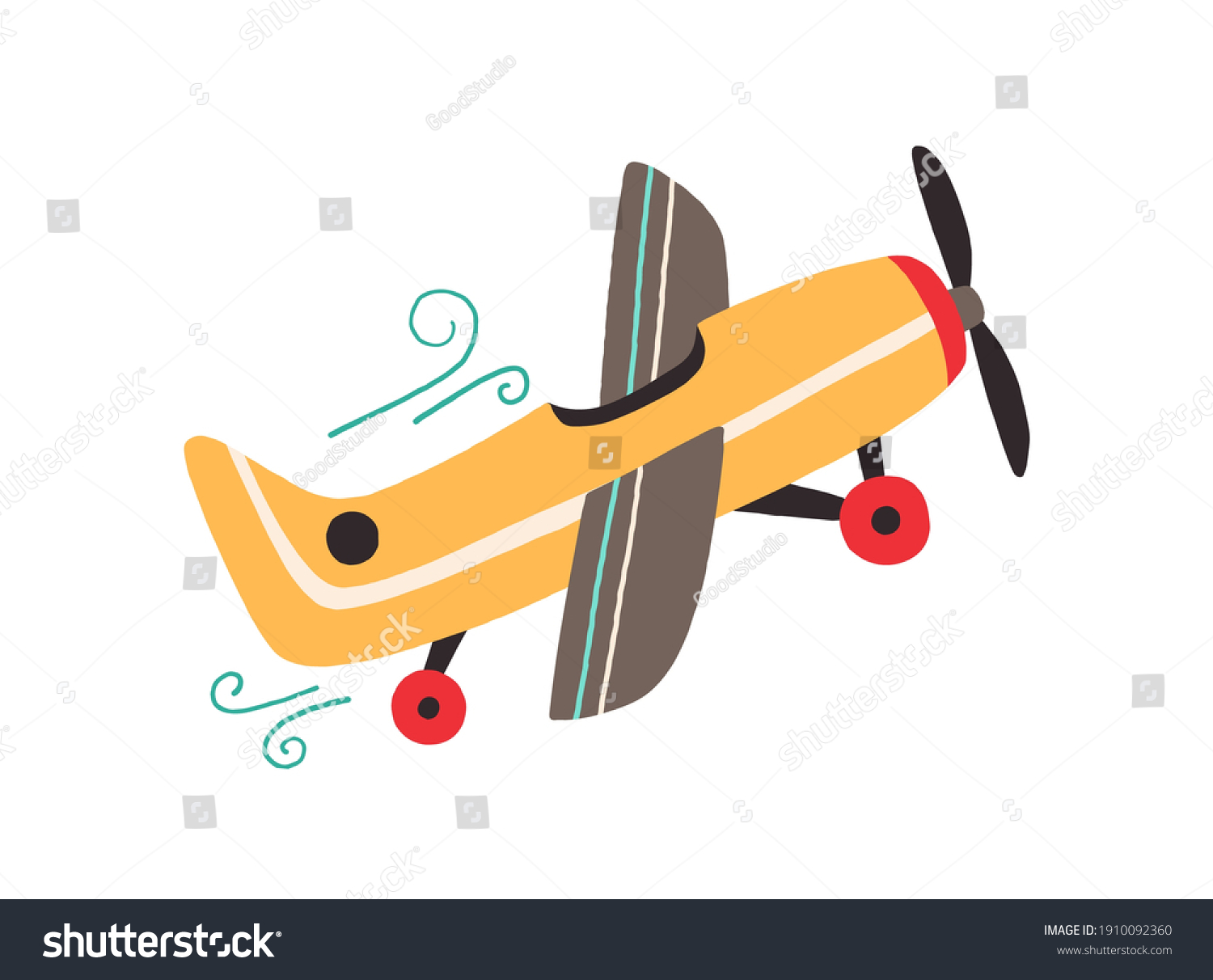 toy plane with propeller