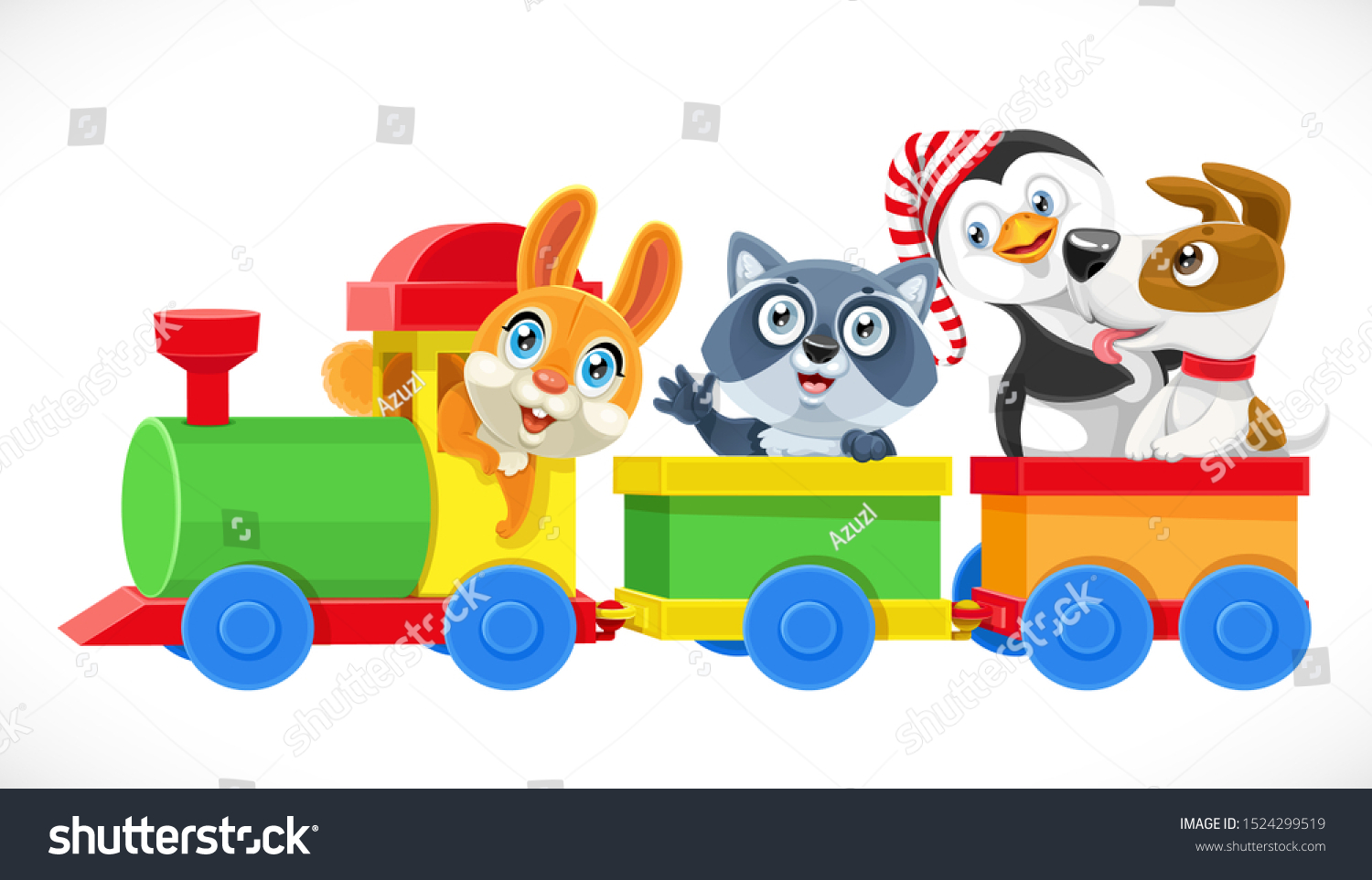 soft toy train