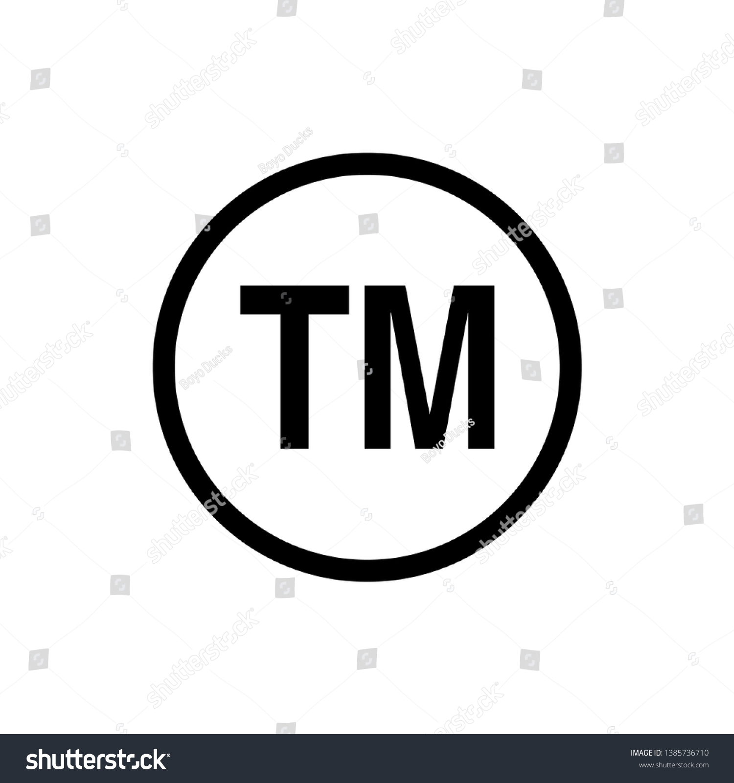 Trademark Register Symbol Icon Vector Illustration Stock Vector ...