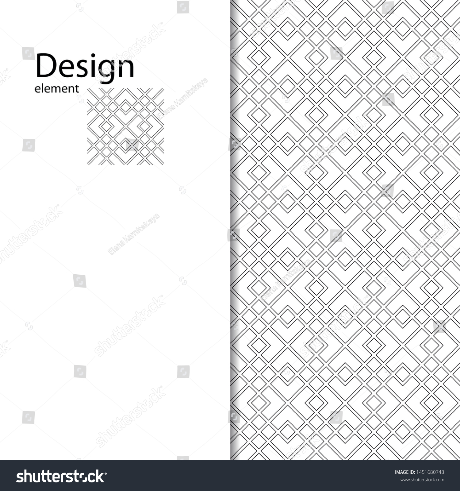 Traditional Arabic Seamless Geometric Pattern Your Stock Vector ...