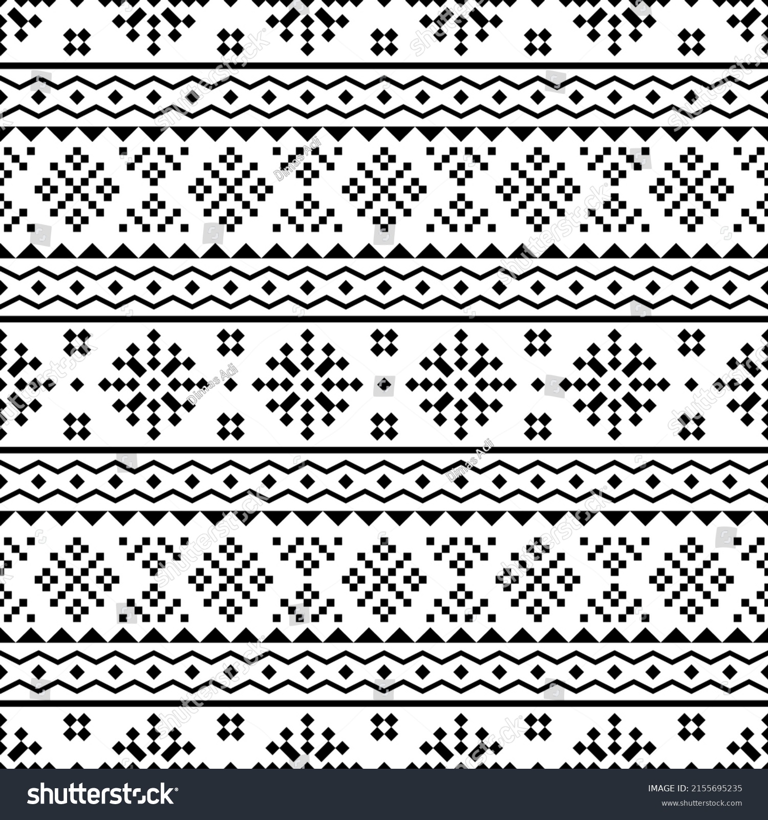 Traditional Aztec Seamless Ethnic Pattern Texture Stock Vector (Royalty ...